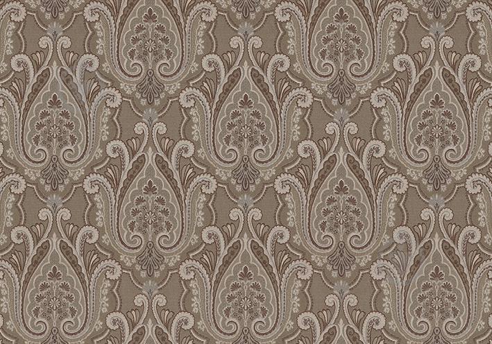 Обои Lanita виниловые на флизелиновой основе Даниэль декор  VIP  3-0463 темно-капучиновый (1,06х10,05м.)