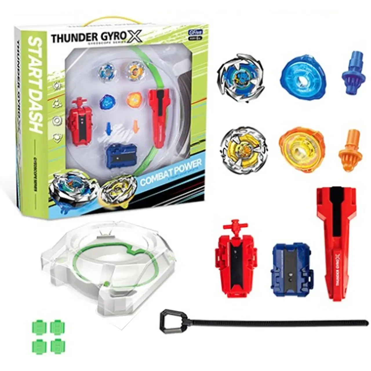 ᐉ Бейблейд BeyBlade X 2 волчка запускное устройство