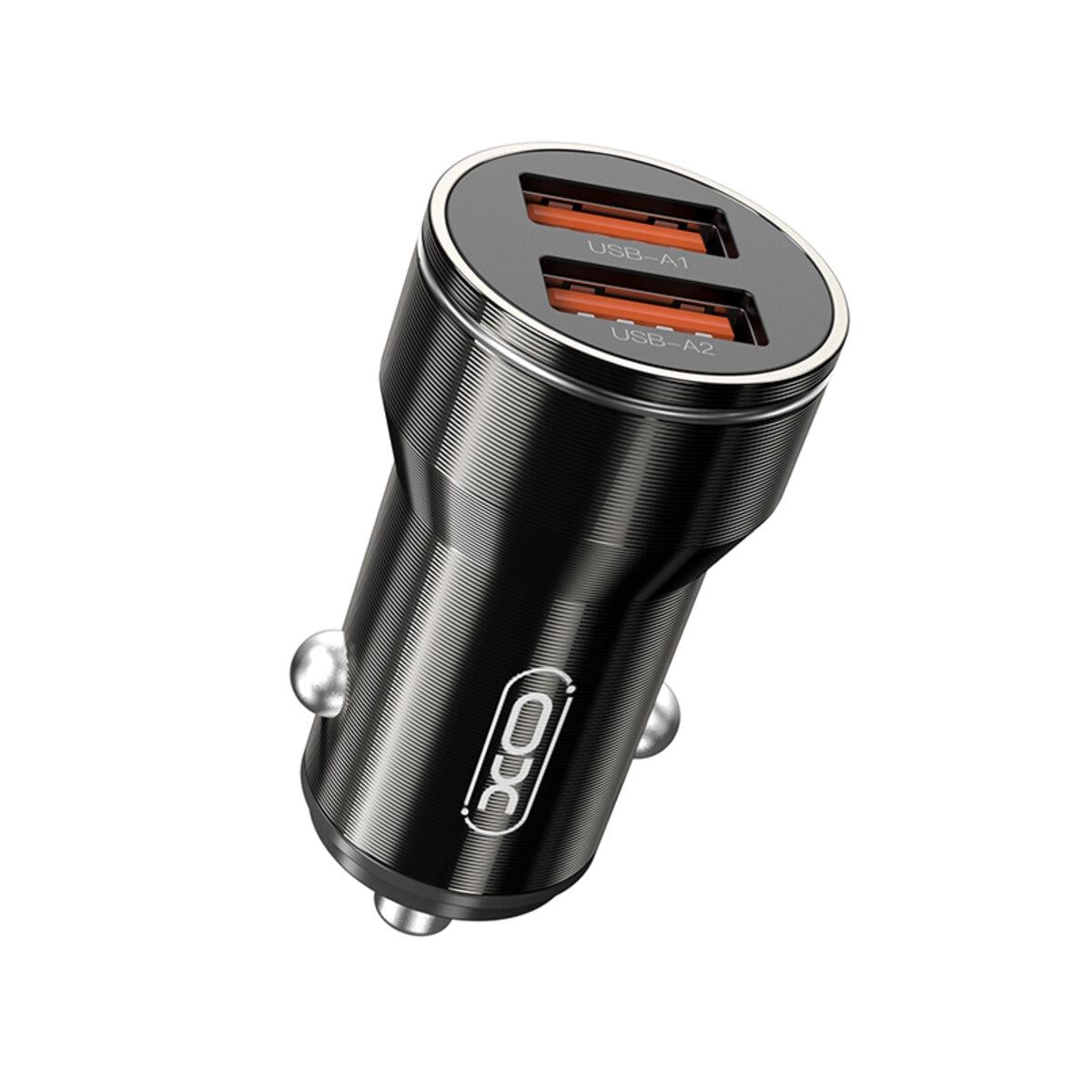 Зарядное устройство для Xo CC48 Smart Dual USB Metal Черный Зарядное устройство для Xo CC48 Smart Dual USB Metal Черный