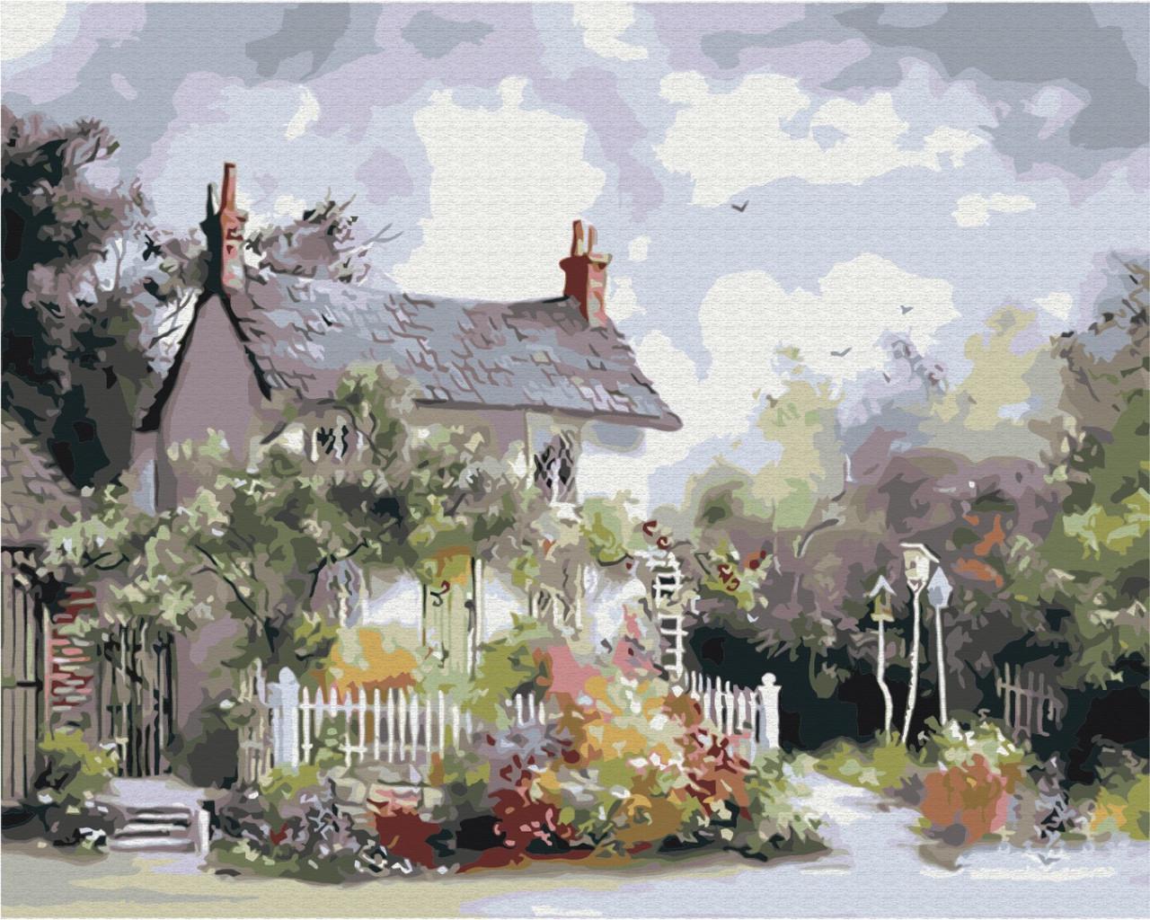 Картина по номерам Brushme Уютный пригород 40х50 см (BS52417)