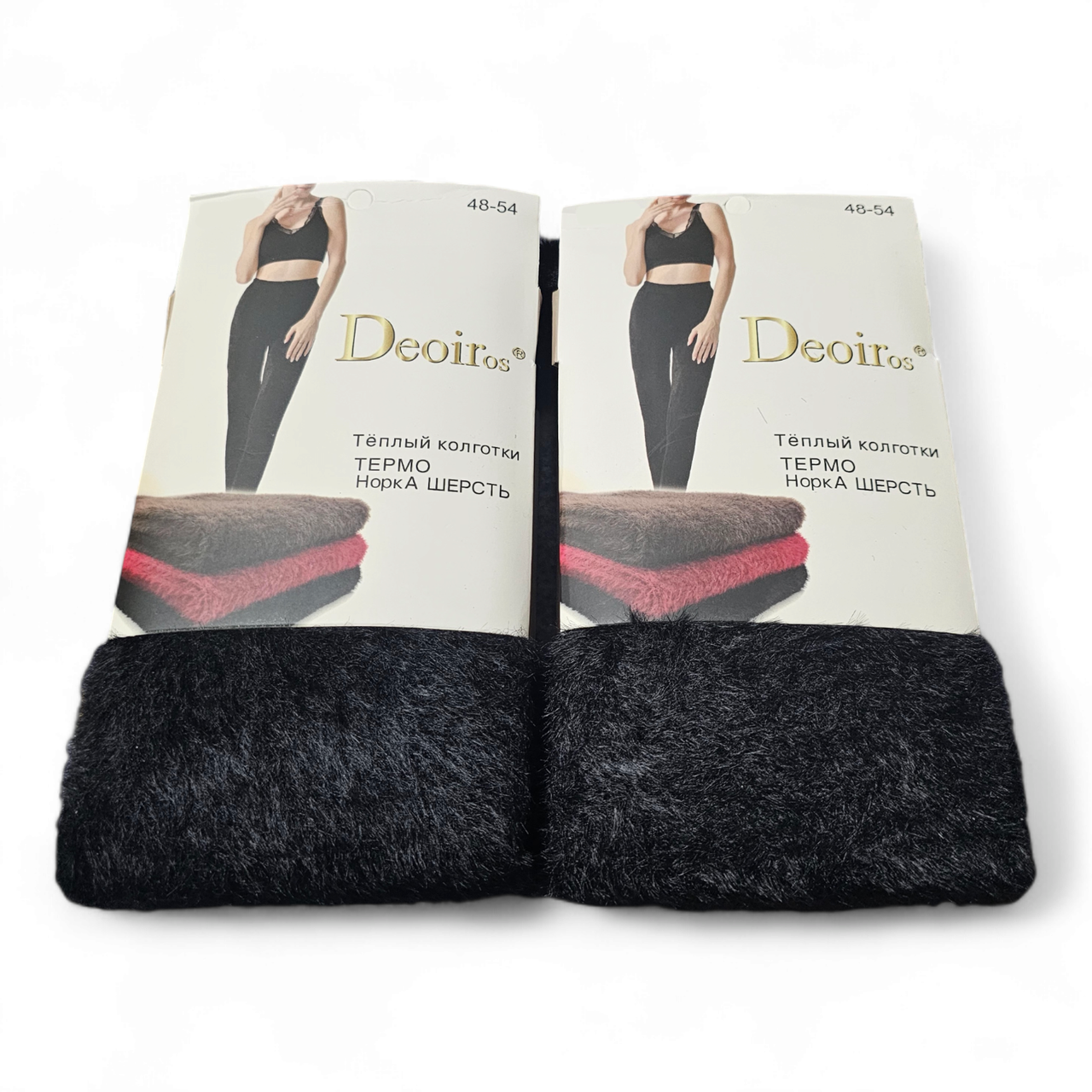 Колготы женские Норка шерстяные пушистые р. 48-54 (2375877619) - фото 6