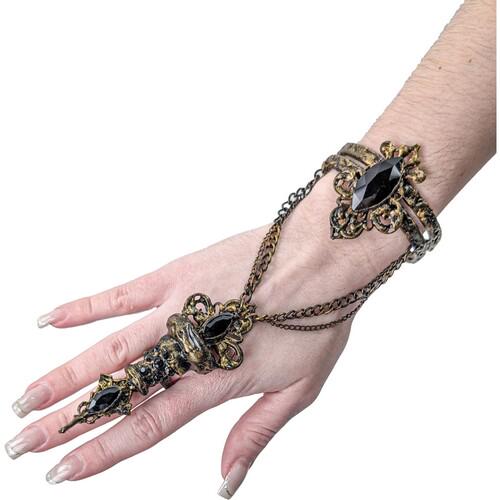 Украшение на руку Шахматная королева Seta Decor 25-517BLK-GL Украшение на руку Шахматная королева Seta Decor 25-517BLK-GL