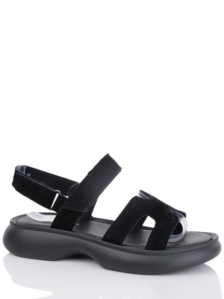 Босоножки кожаные Hengji GN198-5 р. 36 Черный