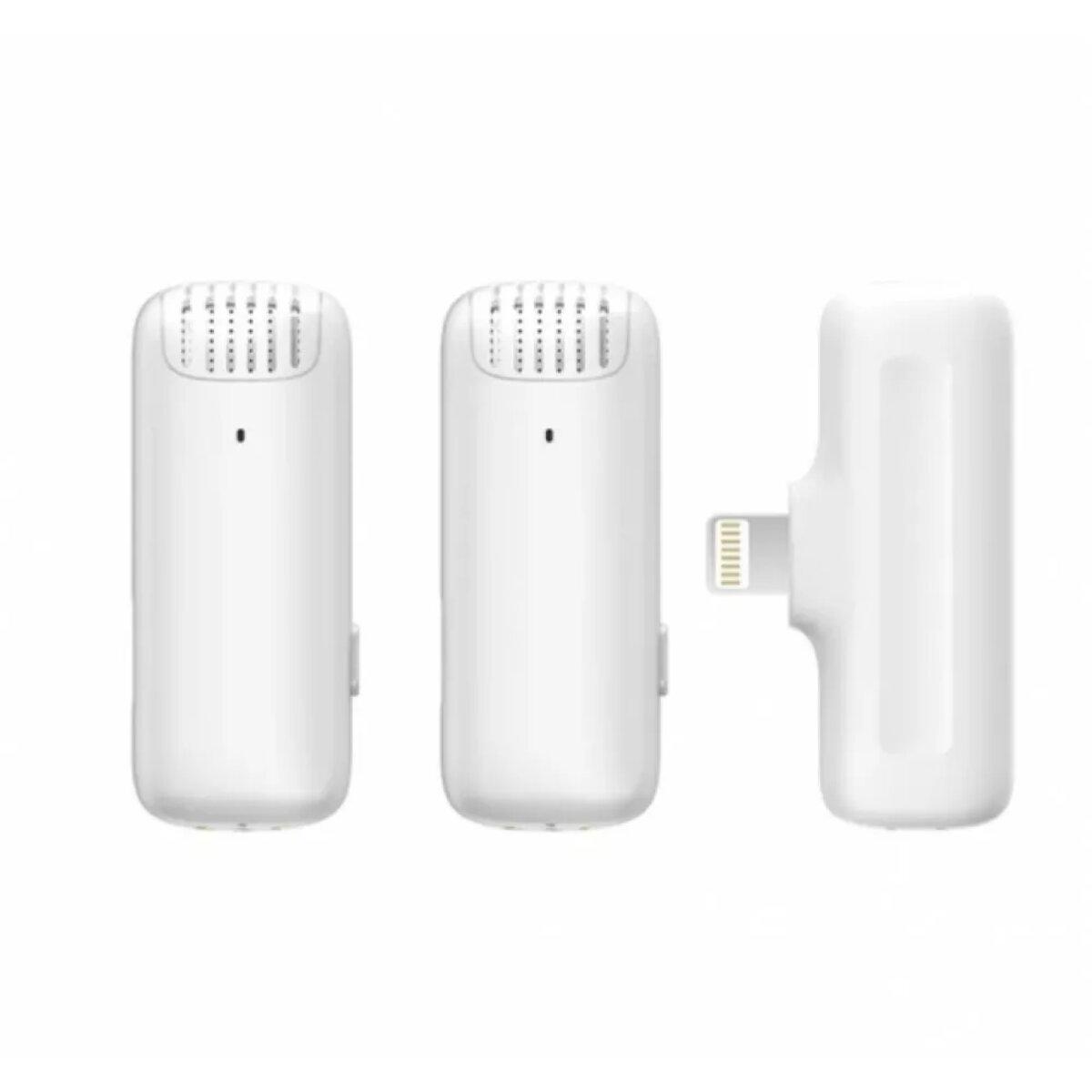 Микрофонная система беспроводная Ulanzi Vijim J12 800 mAh/20m White (UV-3097) - фото 2 Микрофонная система беспроводная Ulanzi Vijim J12 800 mAh/20m White (UV-3097) - фото 2