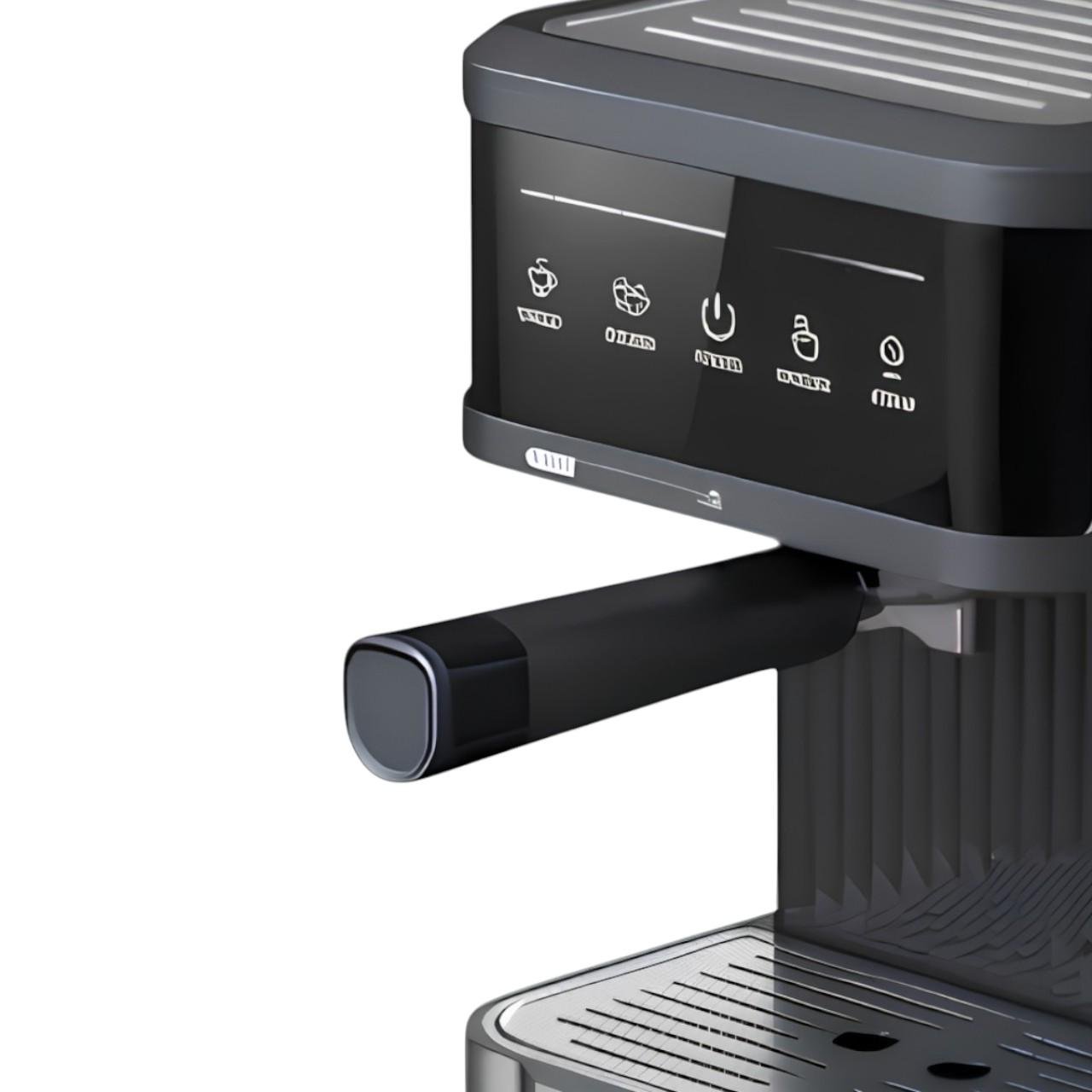 Кавоварка еспресо Top Kitchen TК00216 з регульованою подачею пари та подвійним фільтром 1500 Вт 1,8 л (є300) - фото 3 Кавоварка еспресо Top Kitchen TК00216 з регульованою подачею пари та подвійним фільтром 1500 Вт 1,8 л (є300) - фото 3