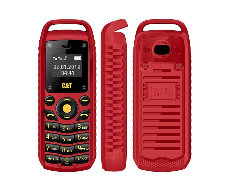 Кнопочный телефон Gt Star CAT B25 2 Sim Красный (1438298673)