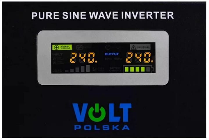 Источник бесперебойного питания Volt Polska Sinus PRO 700/1000 Вт 12 В (9222980) - фото 4