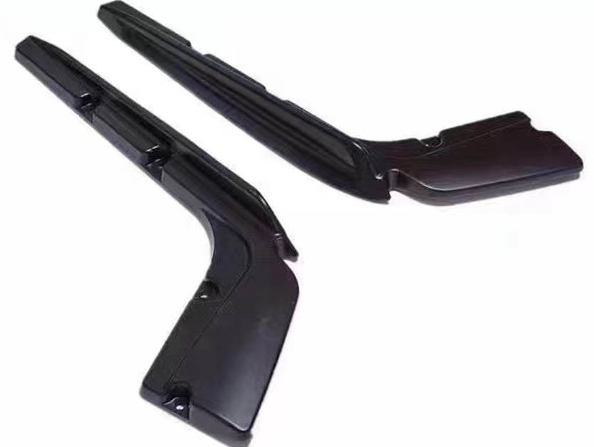 Накладки кутові на задній бампер GBT M-Sport для BMW 1 серія F20/21 2011-2019 рр. abs-пластик Чорний (176743)