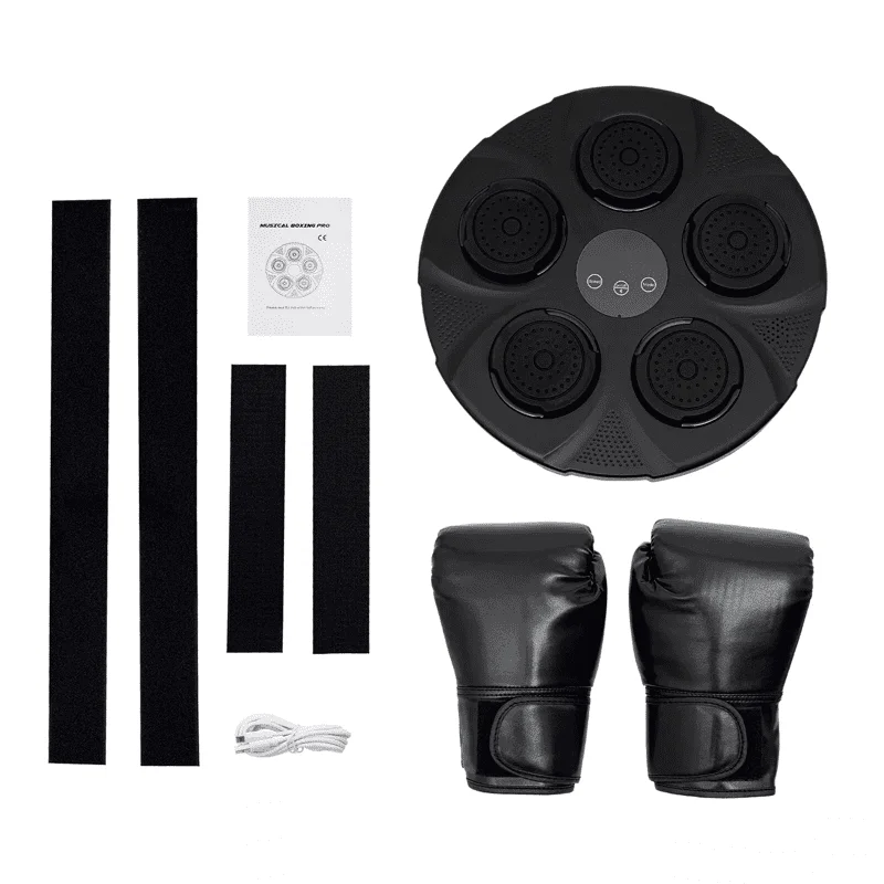 Мишень электронная боксерская на стену с музыкой и подсветкой 9 скоростей (29433579) - фото 3