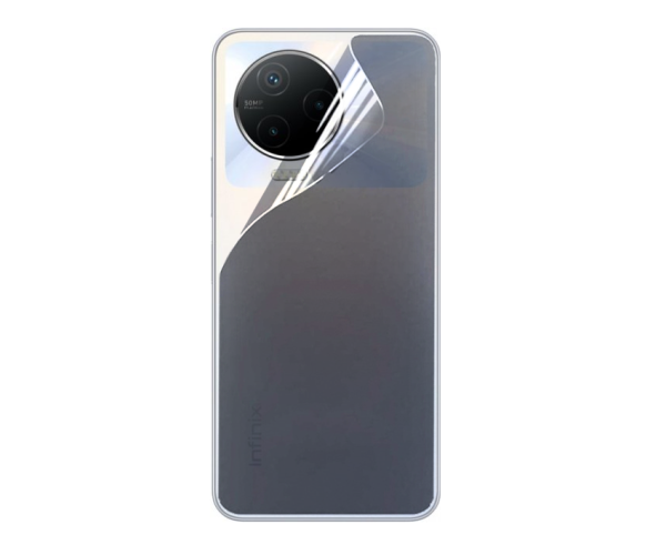 Пленка противоударная гидрогелевая Hydrogel Film для Infinix Note 12 2023 на заднюю панель Transparent