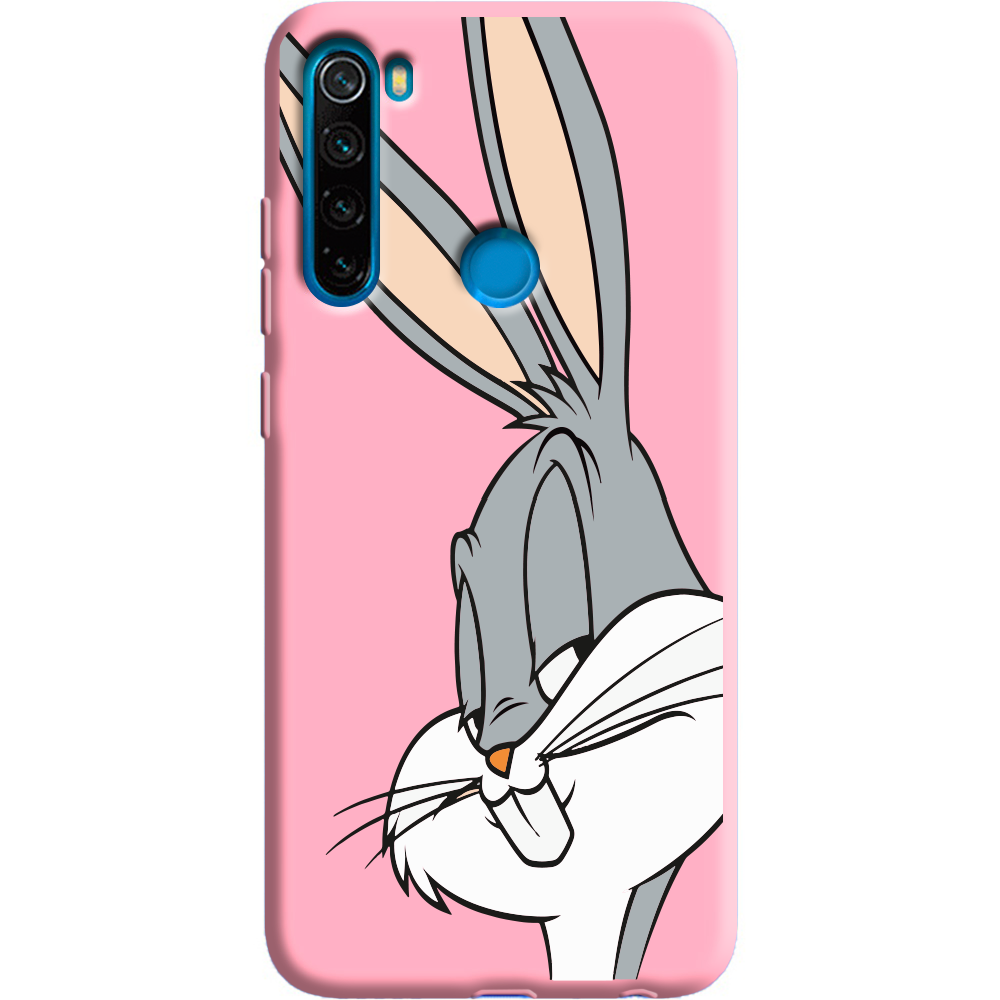 Чехол Boxface Xiaomi Redmi Note 8 Lucky Rabbit Розовый силикон (38214-bk81-38684)
