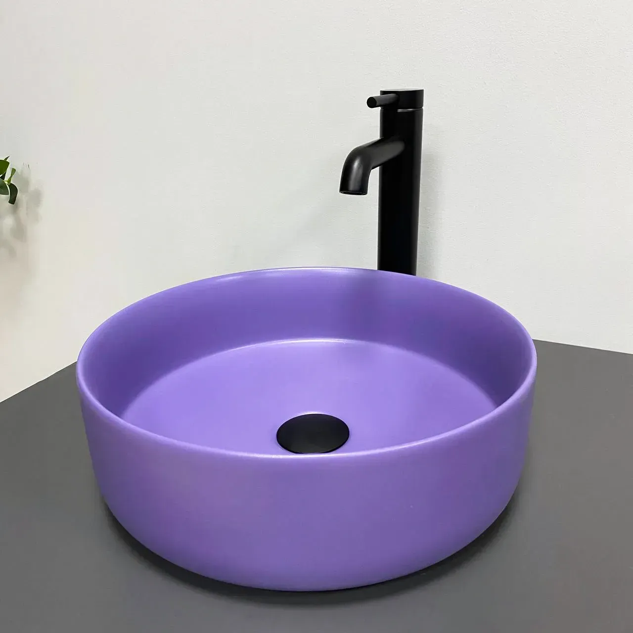 Умывальник накладной VBI PRATO LAVENDER MATT 355x355 мм (VBI-011412)