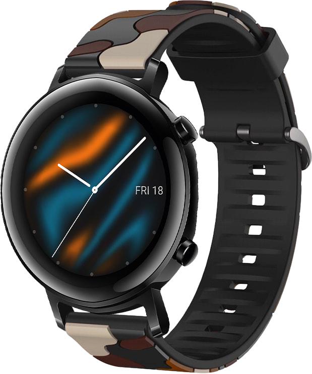 Ремешок Tactic Camouflage для Huawei Watch GT 2 42 мм Brown (32906-30) - фото 4 Ремешок Tactic Camouflage для Huawei Watch GT 2 42 мм Brown (32906-30) - фото 4