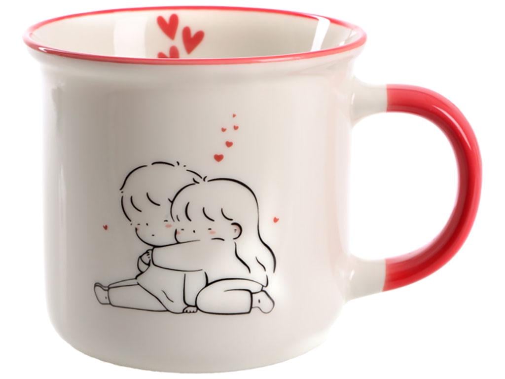 Чашка Limited Edition Hugs D 370 мл Белый (MLM-GB057-E0950D)