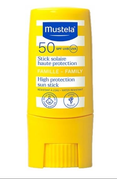 Стік для обличчя захисний Mustela Sun SPF50 9 мл (2257647382)