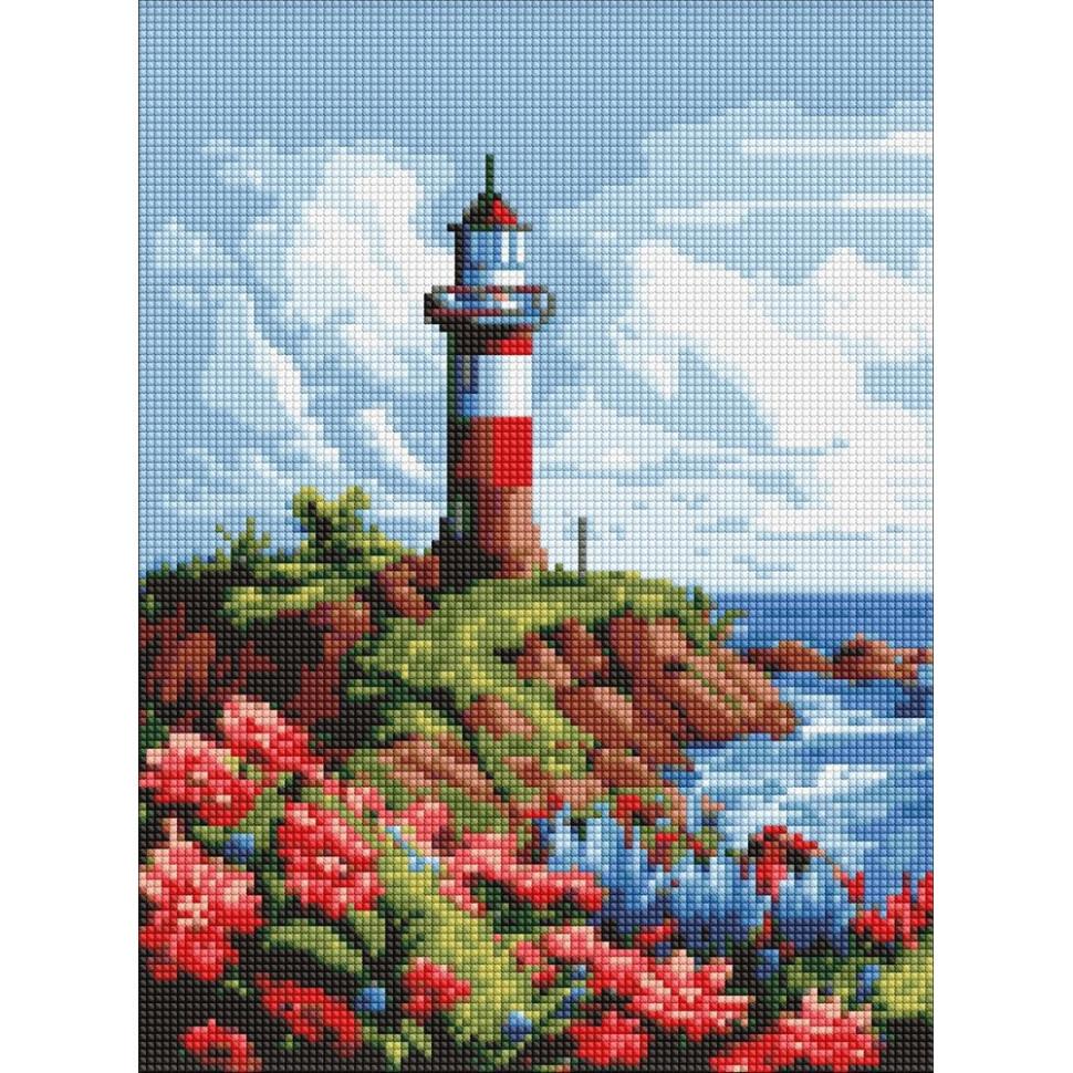 Алмазная мозаика без подрамника Ideyka Живописный край 30x40 см (AMC7986)