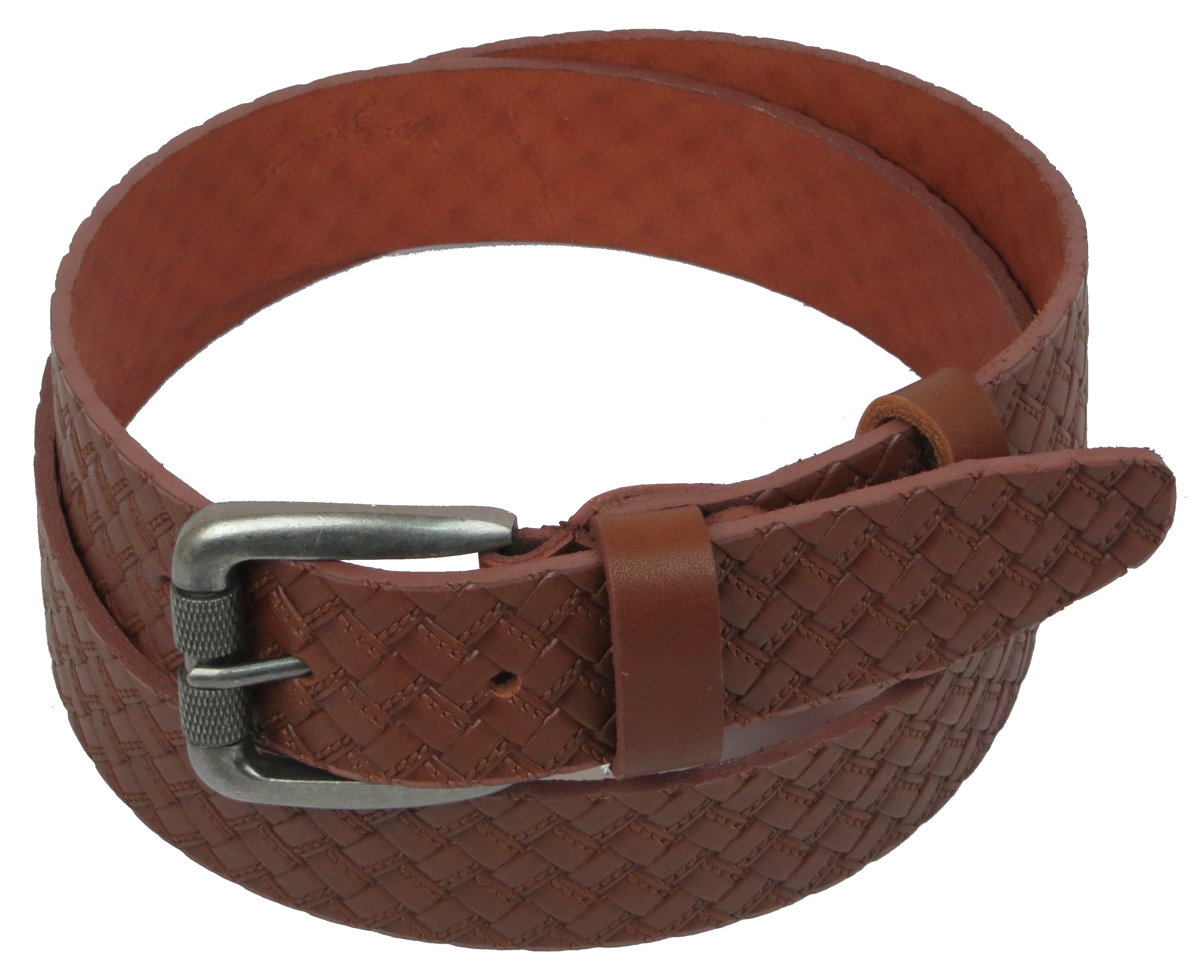 Ремень мужской Skipper кожаный Коричневый (1131-40)