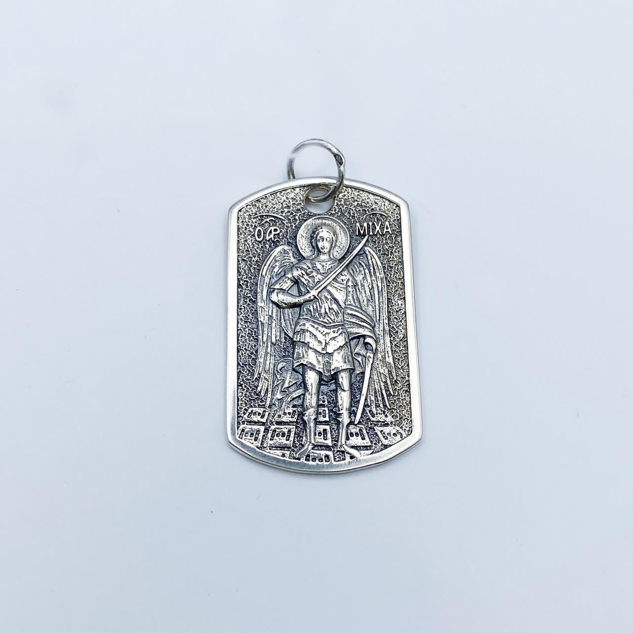 Ладанка серебряная Архангел Михаил 9,46 г (2160161474)