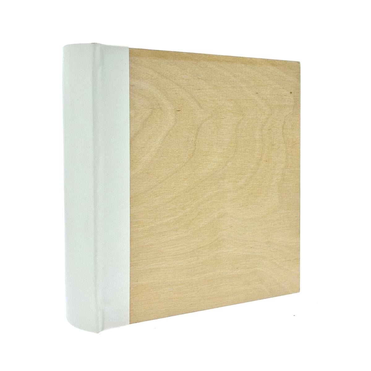 Фотоальбом GEDEON KD46200 WOOD 10x15 см 200 фото White