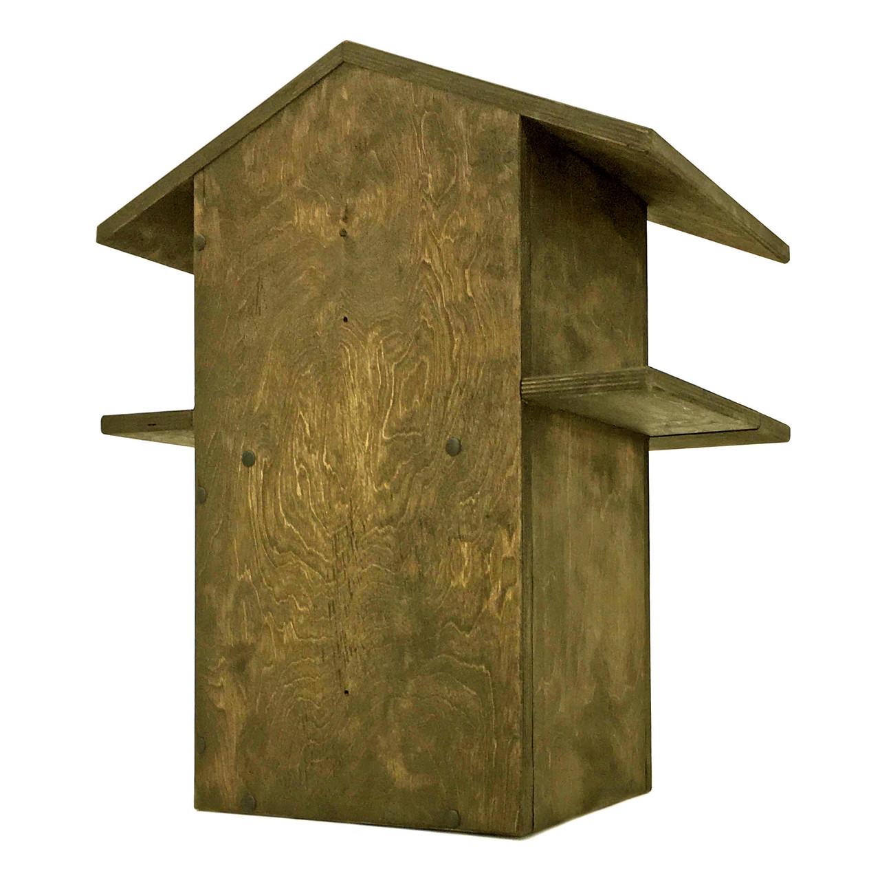 Домик для белок из дерева Манджур Мускат (ДДБ-000807) - фото 3