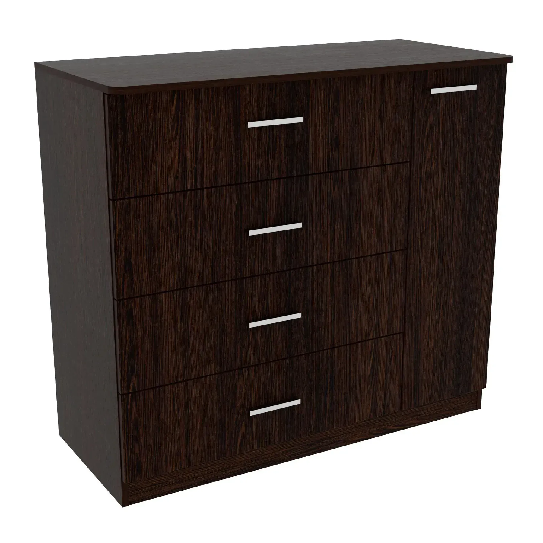 Комод Kontinent Сабріна №2 110х50х100 см Венге Магія (51952045) - фото 1 Комод Kontinent Сабріна №2 110х50х100 см Венге Магія (51952045) - фото 1