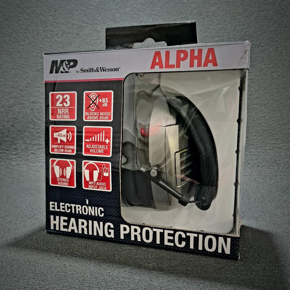 Навушники активні Smith&Wesson M&P® ALPHA ELECTRONIC EAR MUFF (26850325) - фото 3