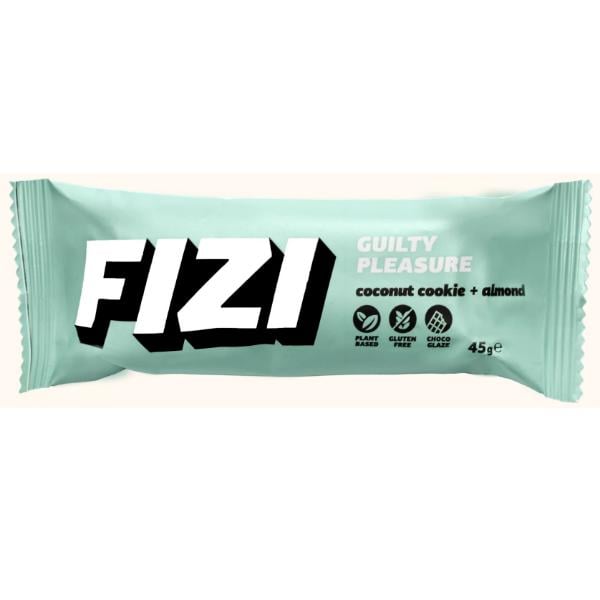 Спортивний батончик вуглеводний Fizi Guilty Pleasure Bar Coconut Cookie Almond 45 г (000020891)