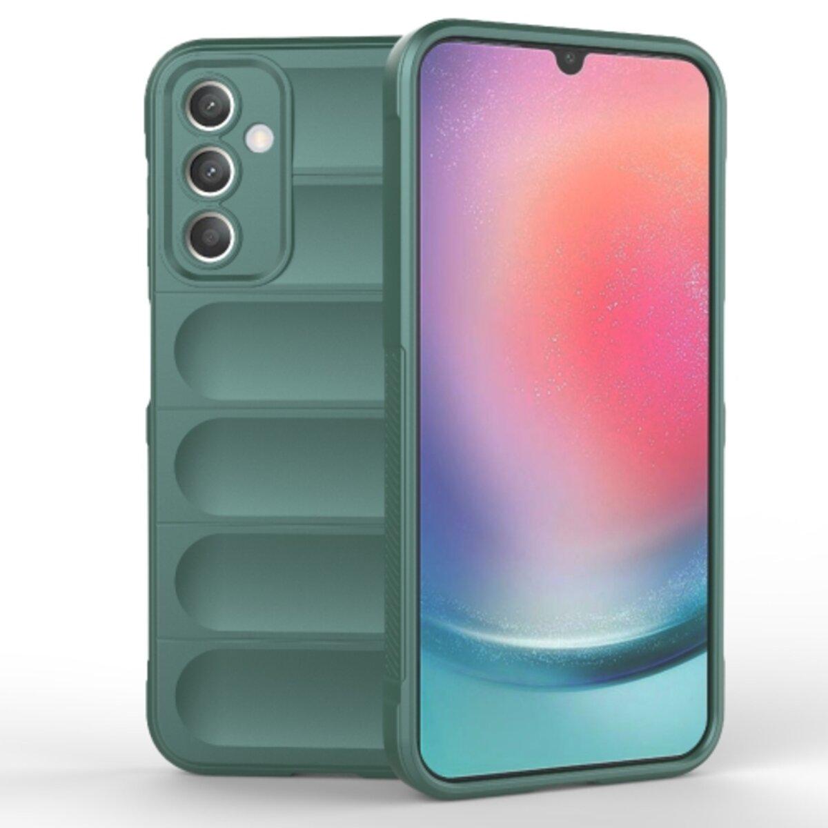 Протиударний чохол для Samsung Galaxy A25 4G Cosmic Magic Shield / Dark Green