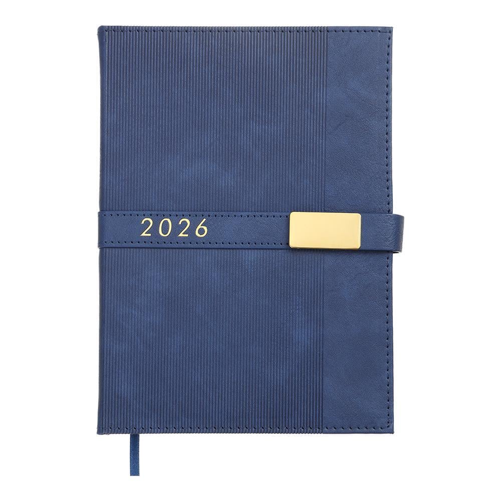 Дневник датированный 2026 Buromax Leroy A5 336 стр. Синий (BM.21145-02)