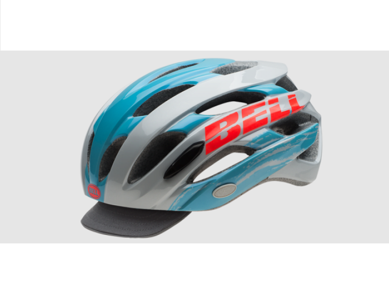 Спортивный шлем велосипедный женский Bell Soul S 52-56 см Белый/Синий (8035760)