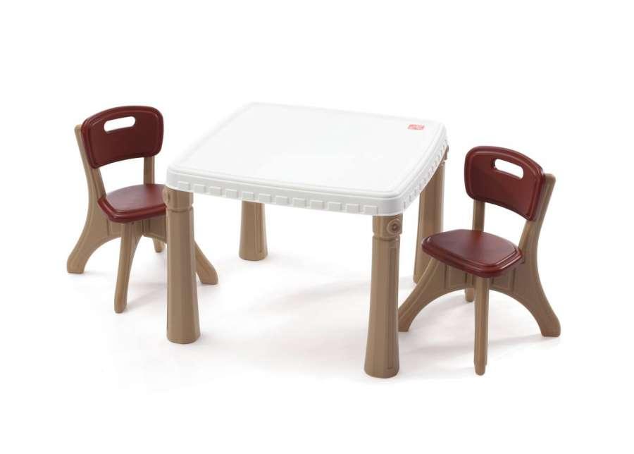 Набор стол и стульчик Step 2 KITCHEN TABLE&CHAIRS 48х64х64/50х35х35 см (A-010822)