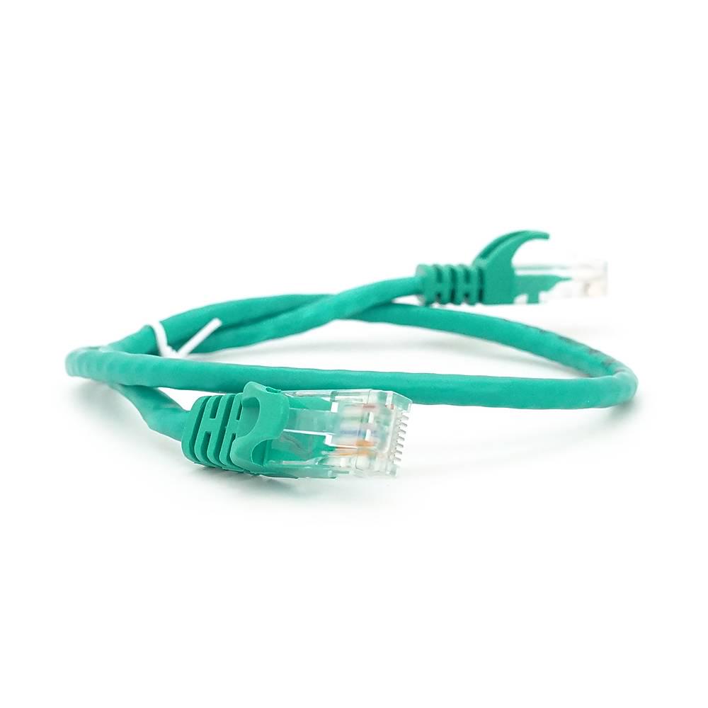 Патч-корд литий Ritar UTP RJ45 Cat,5e 0,5 м Cu мідь Зелений