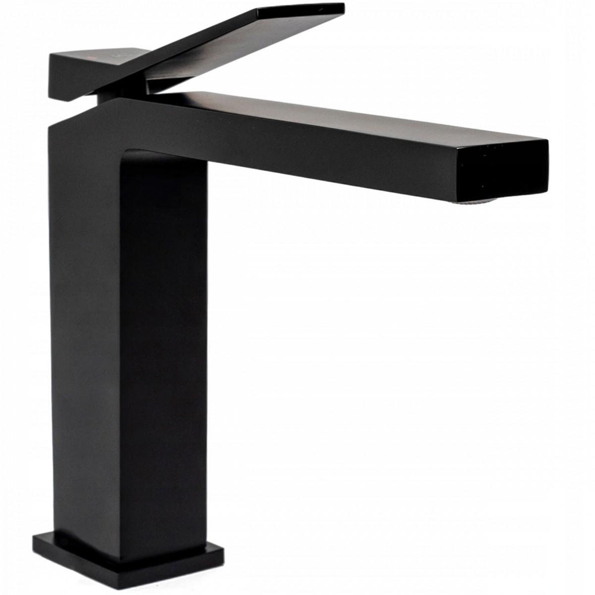 Змішувач для раковини низький REA DUET BLACK REA-B4412 Чорний (84475) Змішувач для раковини низький REA DUET BLACK REA-B4412 Чорний (84475)