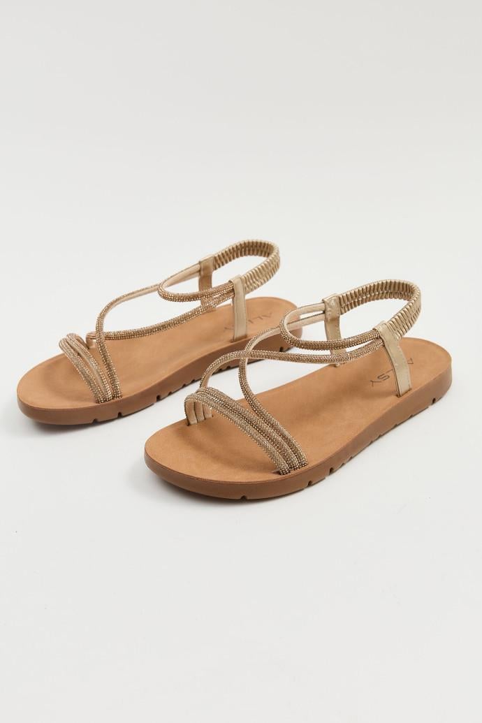 Босоніжки жіночі ALLSY 198418 р. 36 Жовтий (21359_36)