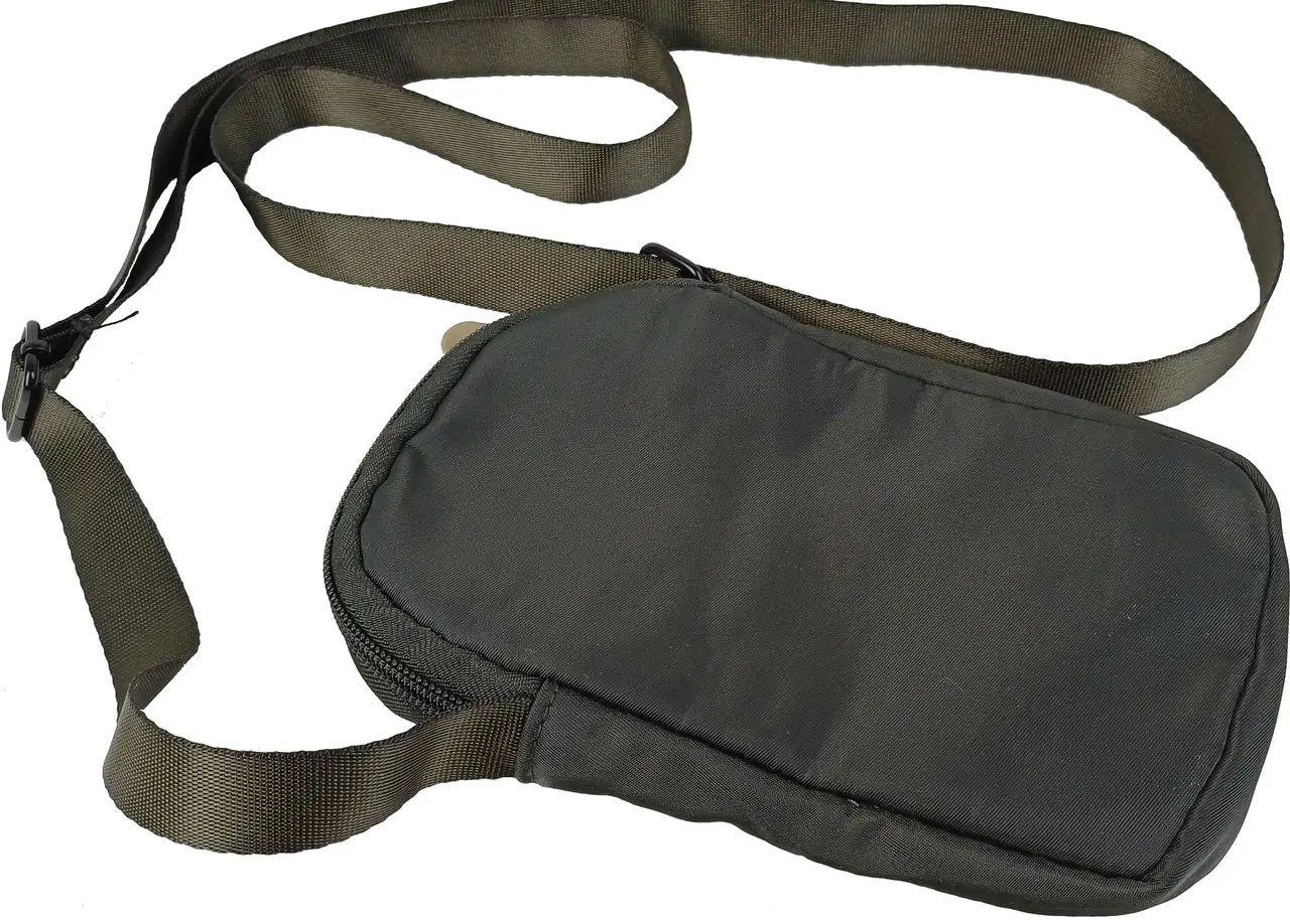 Чоловіча сумка для телефону LS з ремінцем на шию Хакі (4061461327255) - фото 6 Чоловіча сумка для телефону LS з ремінцем на шию Хакі (4061461327255) - фото 6