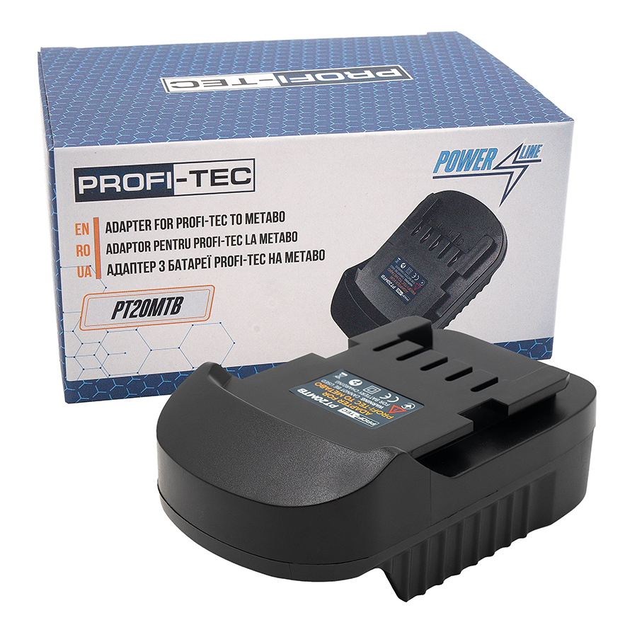 Адаптер аккумуляторный PROFI-TEC PT20MTB из батареи PROFI-TEC/Makita на инструмент Metabo (PH00382)