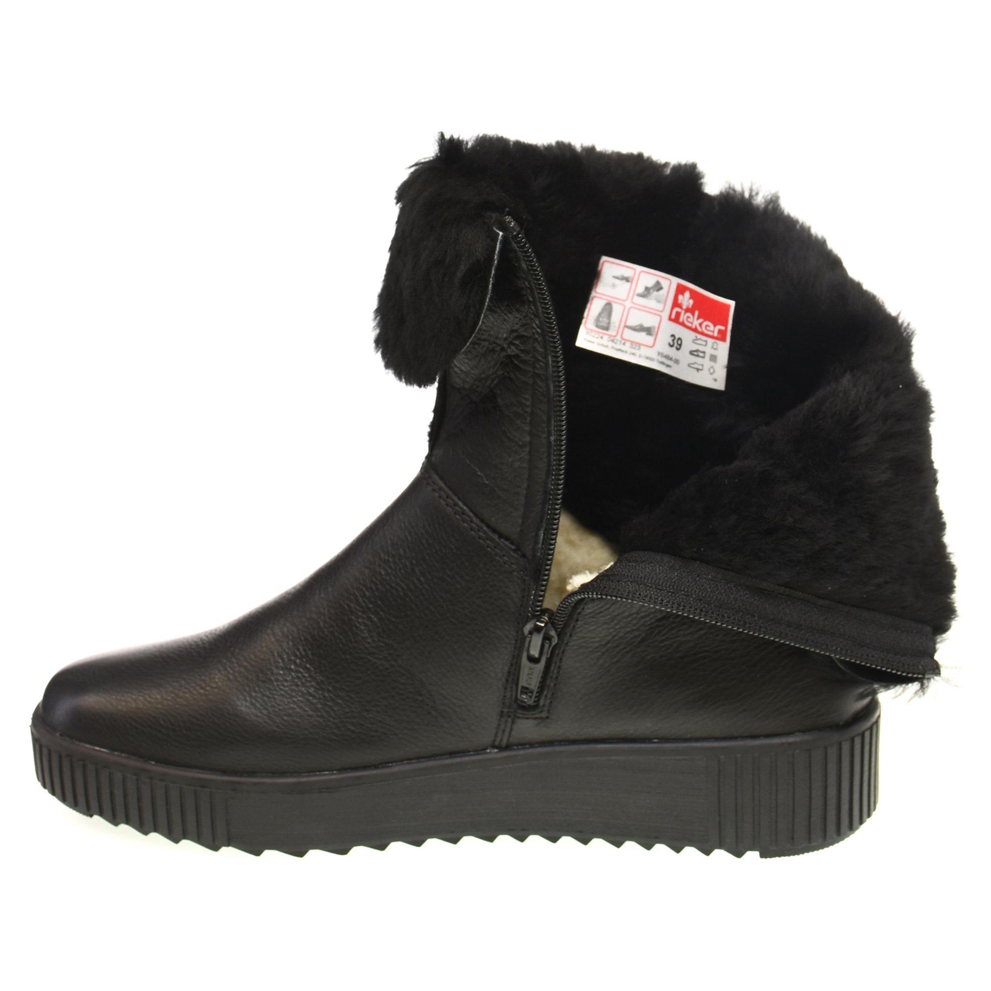 Напівчоботи жіночі зимові Rieker р. 36 Чорний (013450-36) - фото 6 Напівчоботи жіночі зимові Rieker р. 36 Чорний (013450-36) - фото 6