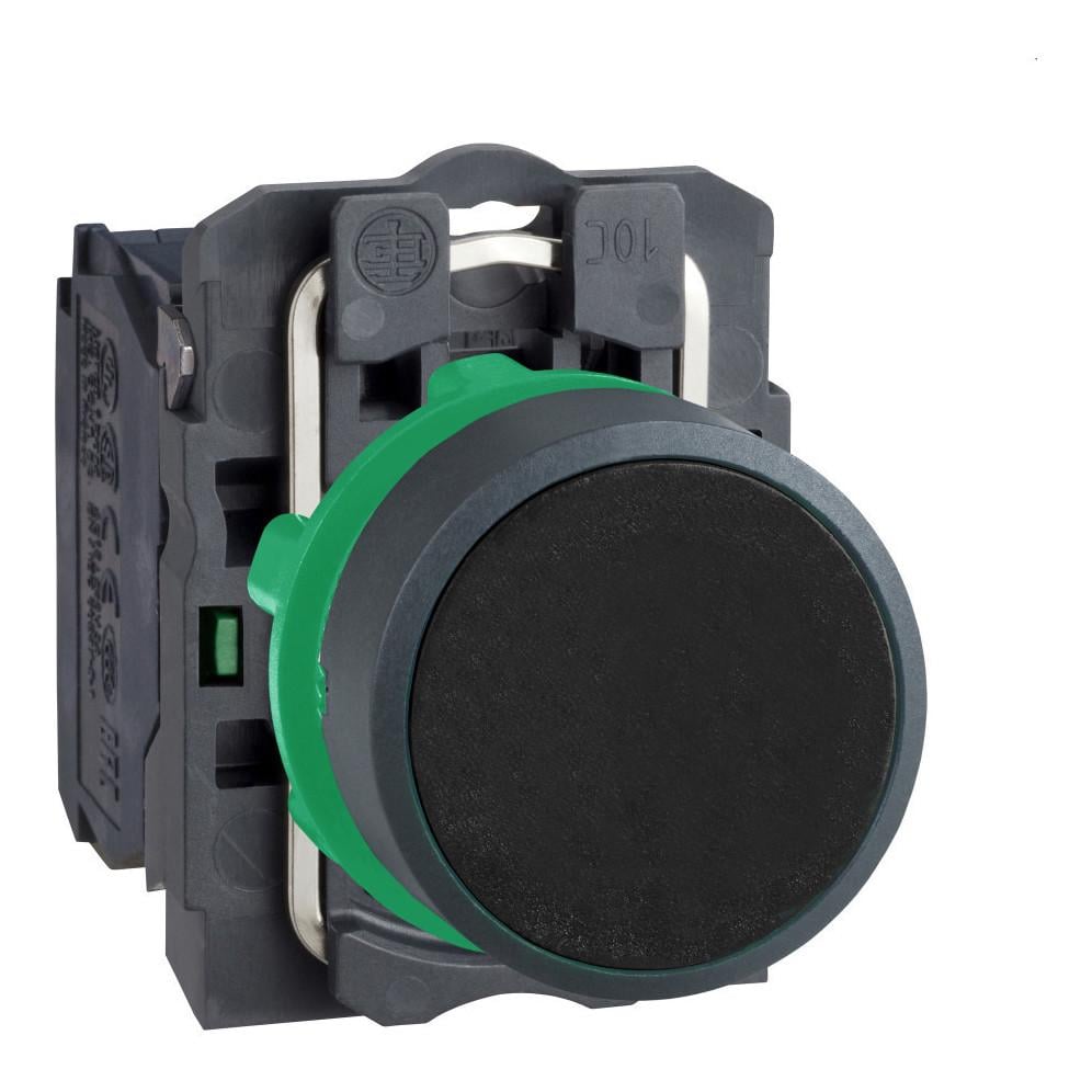 Кнопка управления Schneider Electric Harmony XB5 1NO 22 мм Черный (XB5AA21)