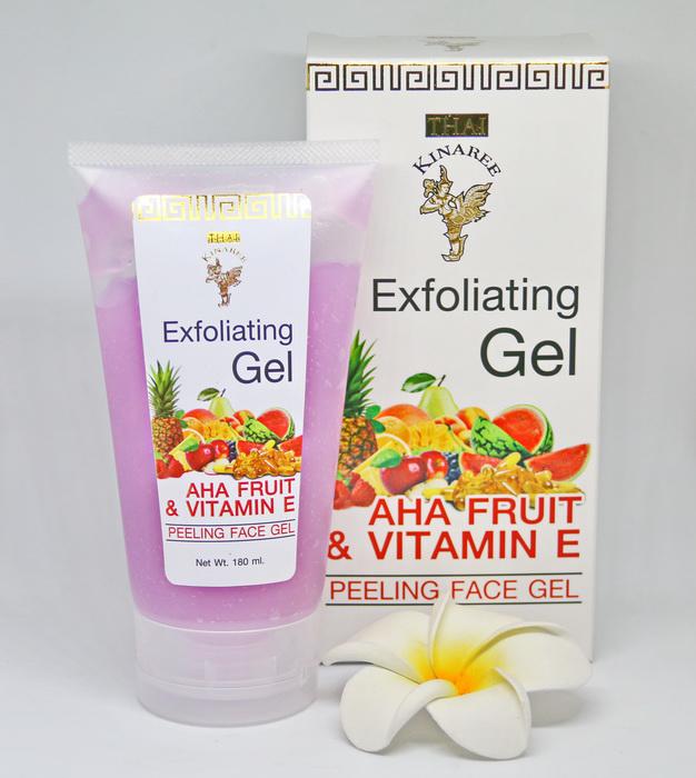 Пилинг-скатка для лица Kinaree Exfoliating Gel с AHA фруктовыми кислотами 180 мл Пилинг-скатка для лица Kinaree Exfoliating Gel с AHA фруктовыми кислотами 180 мл