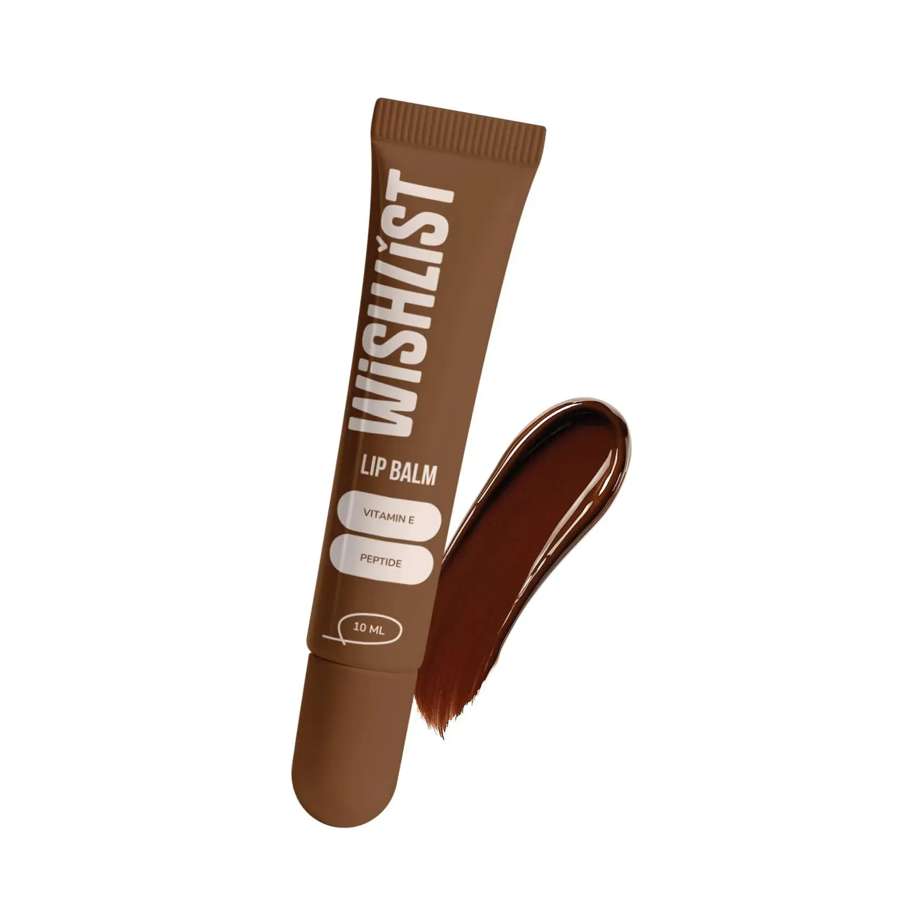 Бальзам-блиск для губ Wishlist Espresso Noir Lip Gloss Balm 10 мл з іграшкою-брелоком (WL-03-983)