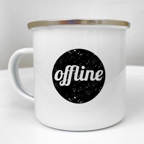 Кружка металлическая Camper "Offline" 250 мл (KRM_23S017)
