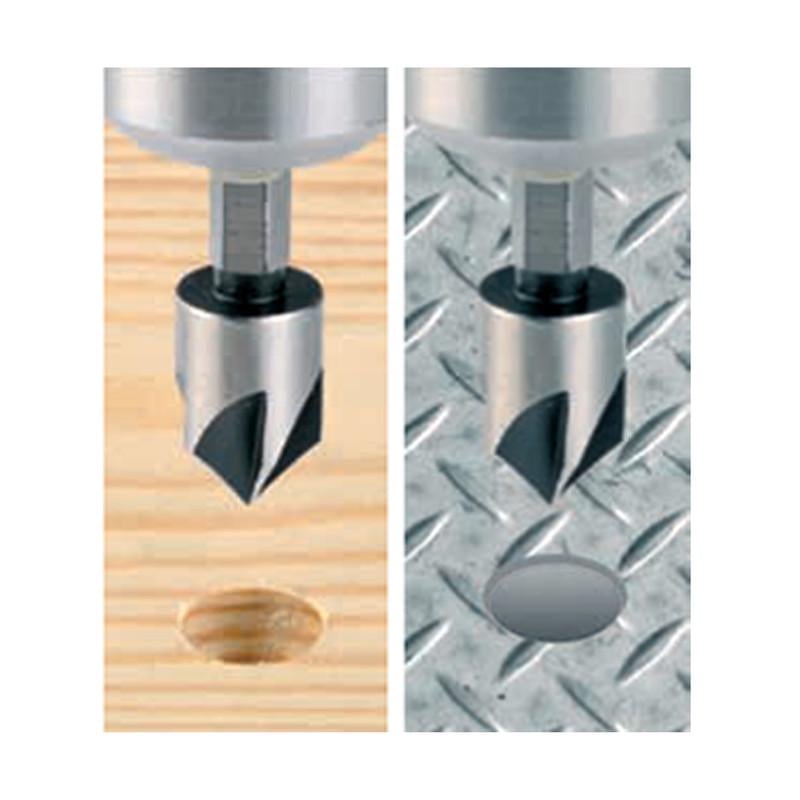 Зенкер TACTIX HSS 416149 ⌀19 мм шестигранний хвостовик по металлу сталь HSS (SDDT0DTCS000190MT0) - фото 2 Зенкер TACTIX HSS 416149 ⌀19 мм шестигранний хвостовик по металлу сталь HSS (SDDT0DTCS000190MT0) - фото 2