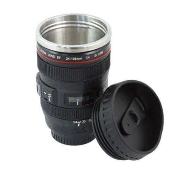 Термокухоль Об'єктив 300 мл Чорний (17945102) - фото 4