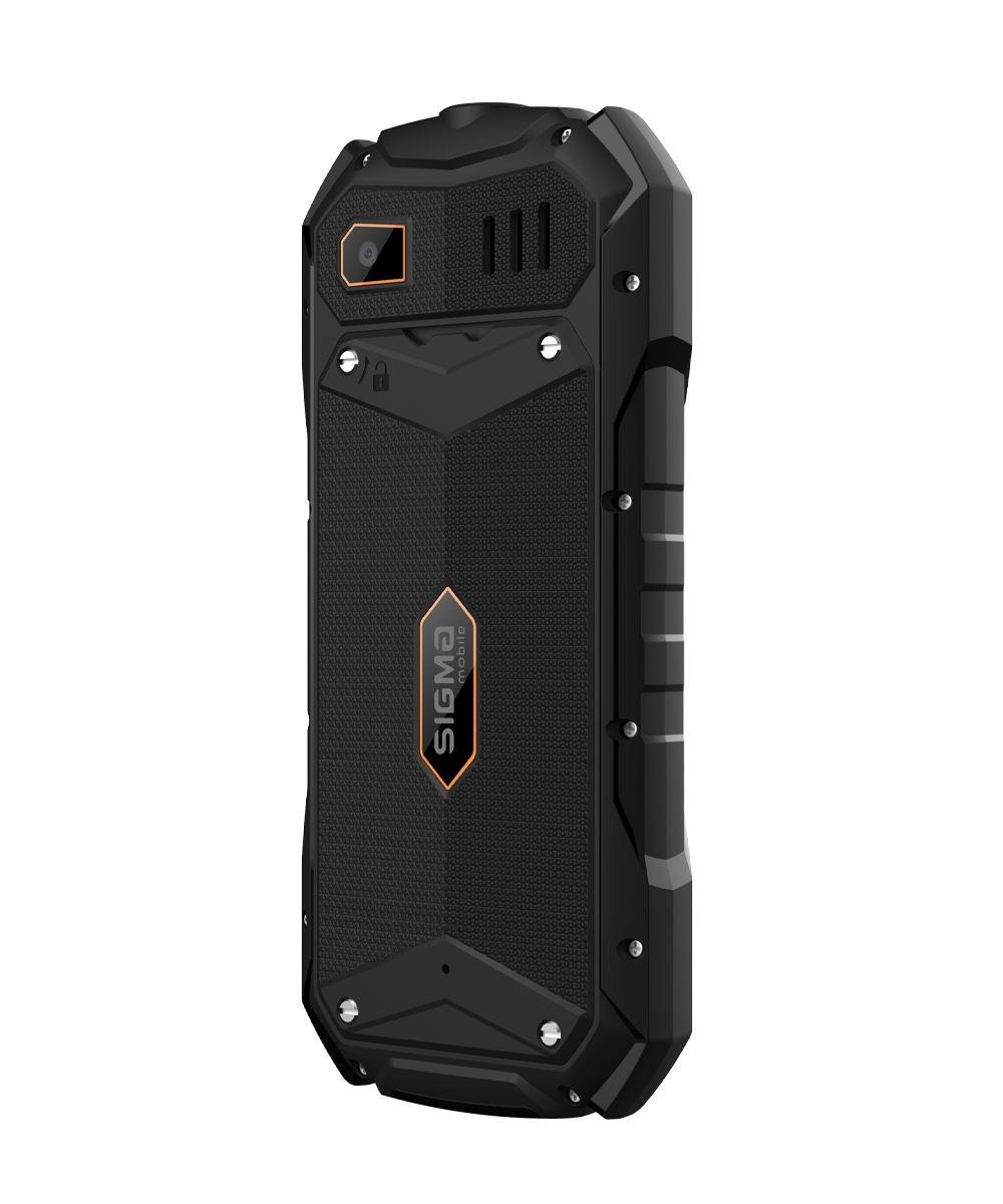 Мобільний телефон Sigma mobile X-treme PV68 Dual Sim Black/Orange (4827798738221) - фото 4