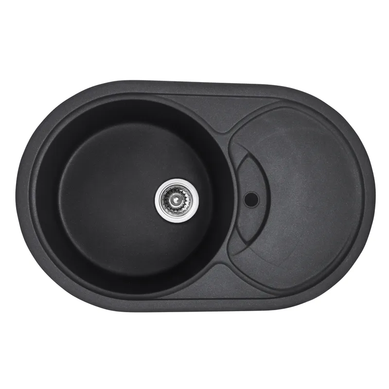 Мойка кухонная Haiba HB8310-G228 780x500x220 мм Gray (HB0976) Мойка кухонная Haiba HB8310-G228 780x500x220 мм Gray (HB0976)