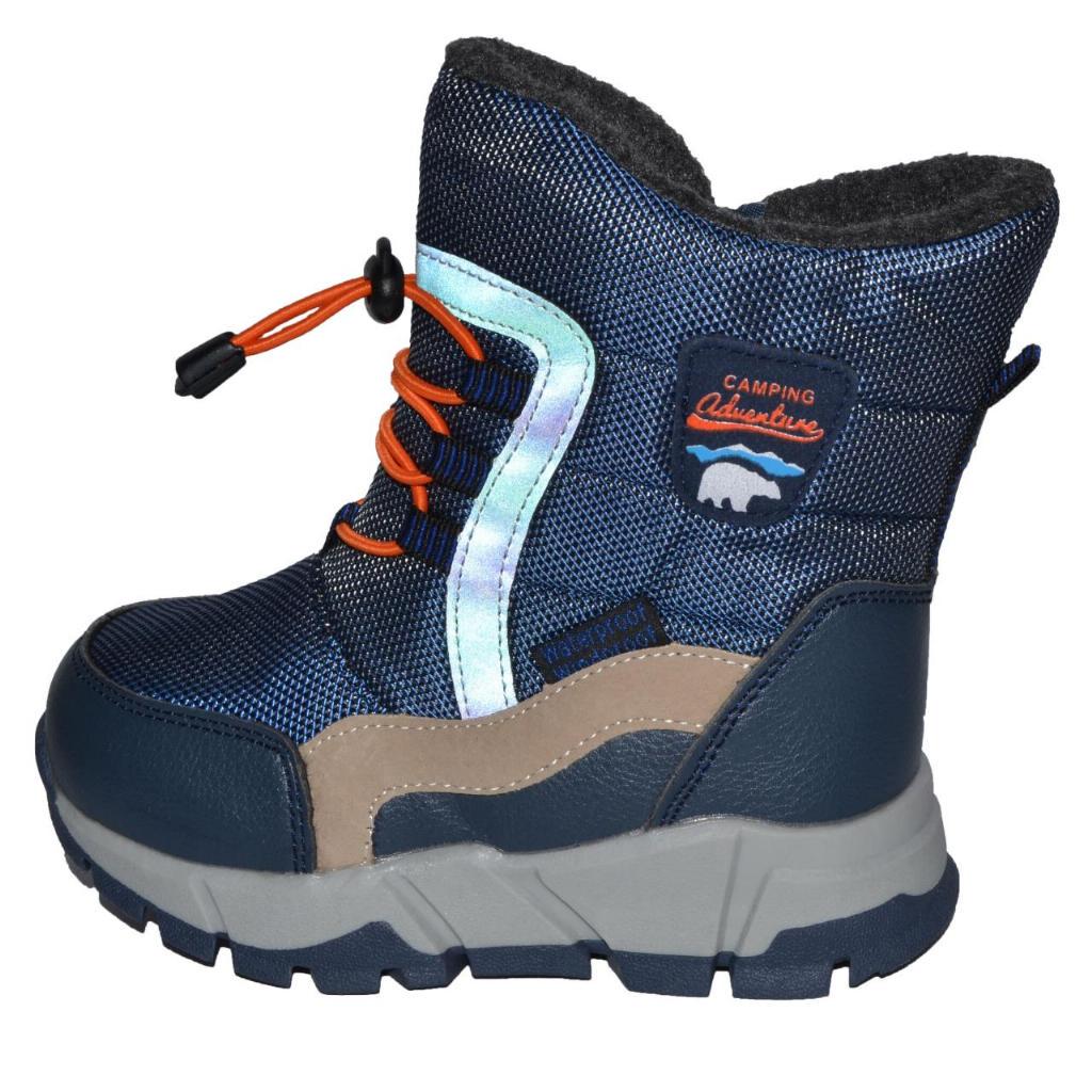 Ботинки зимние С-Т58-38-С р. 28 18,1 см Dark Blue (102-5838-02)