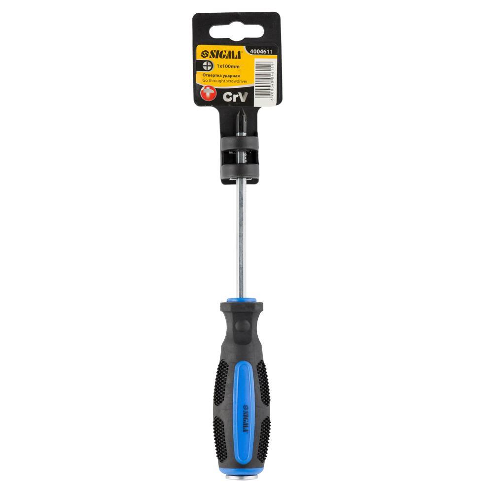Викрутка ударна Sigma PH1 100 мм CrV (4004611)