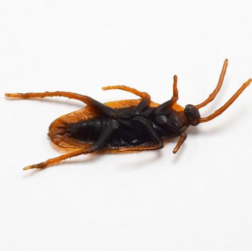 Декор на Хэллоуин тараканы искусственные 10 шт. 14х45 мм Коричневый (8979)