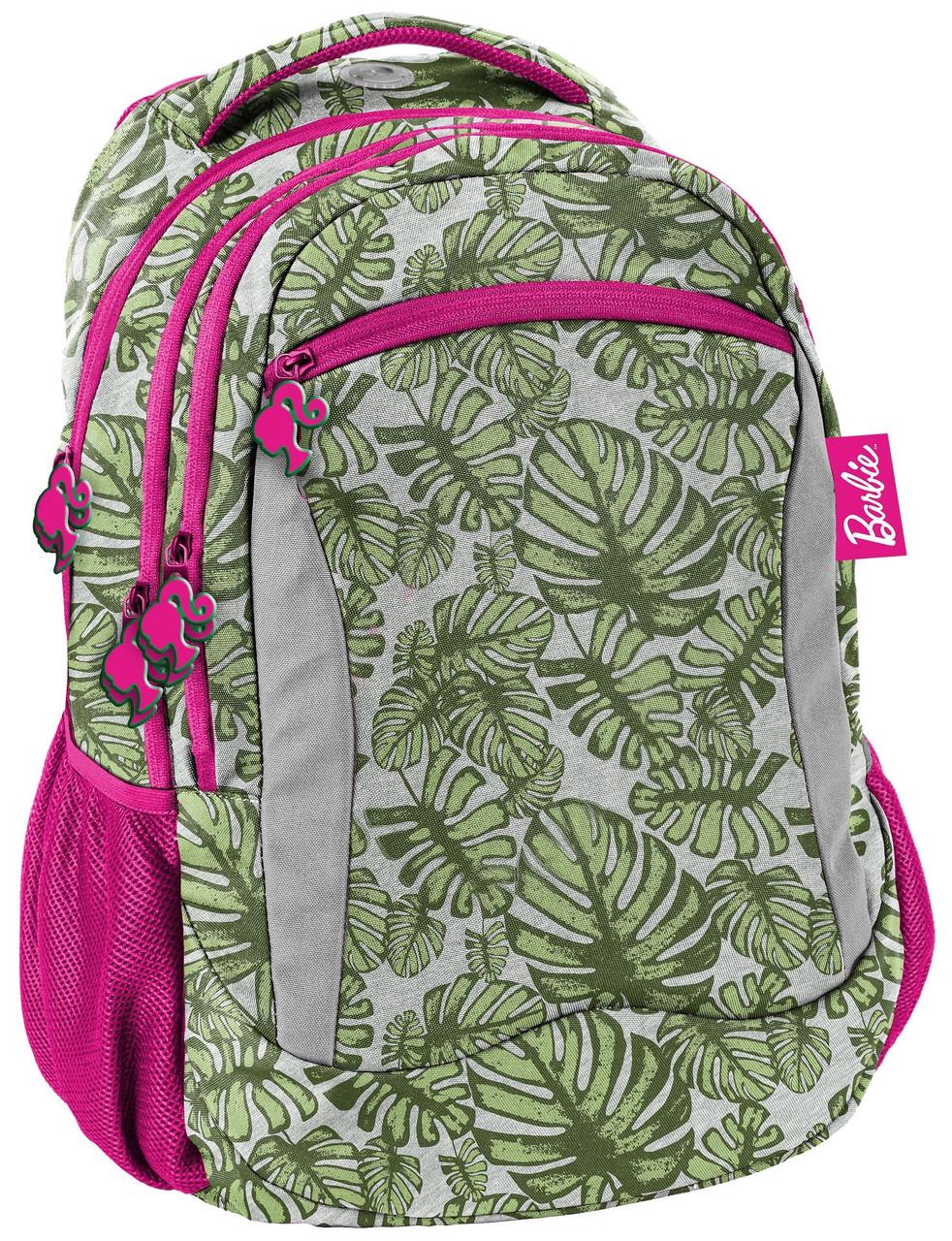 Рюкзак женский Paso Barbie Tropical Leaves BAL-2808 25 л Разноцветный