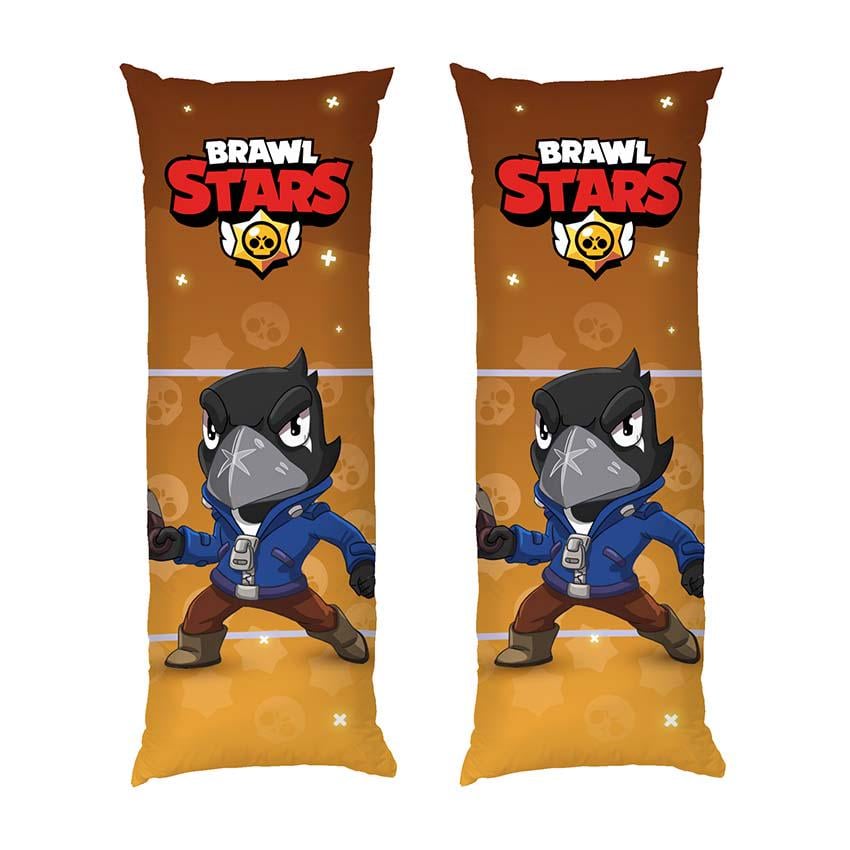 Подушка дакимакура Crow Brawl Stars габардин 70х30 см (112904) Подушка дакимакура Crow Brawl Stars габардин 70х30 см (112904)